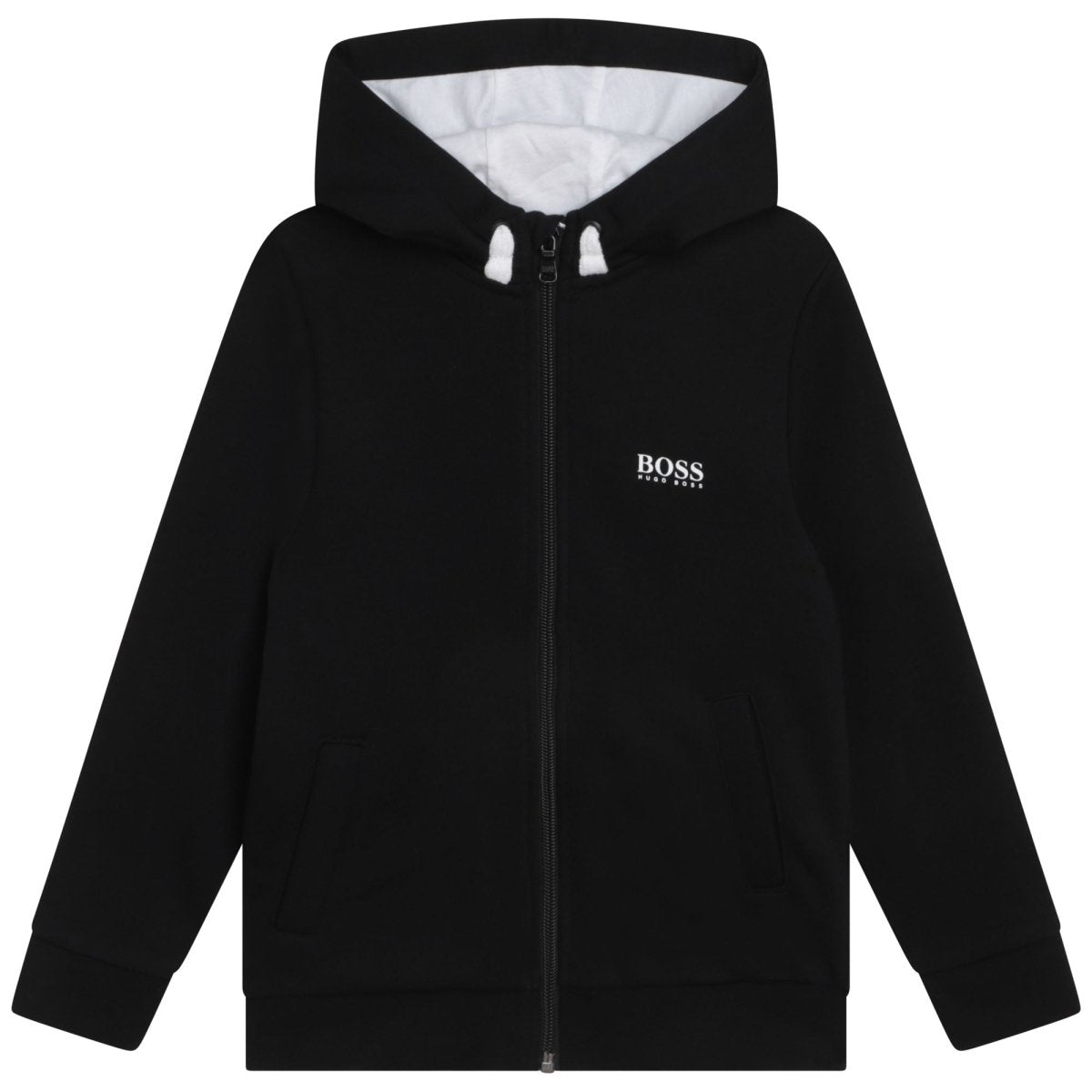 Hugo Boss Boys Hoodie_ Black J28099 - 09B - A - NorthBoys