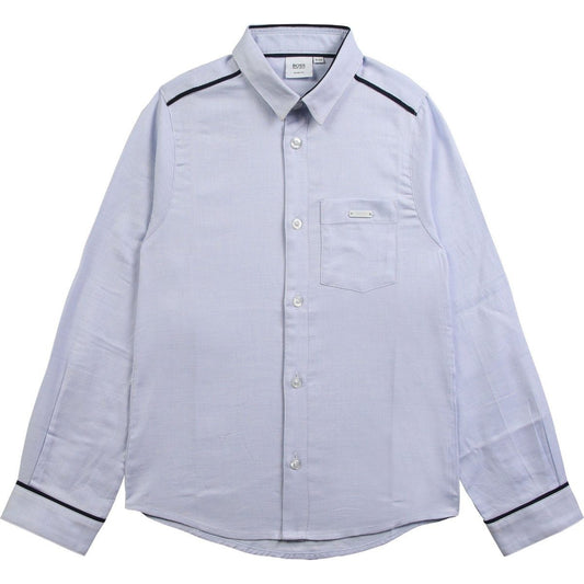 Hugo Boss Boys Long Sleeve Dress Shirt Dress Shirts Hugo Boss 