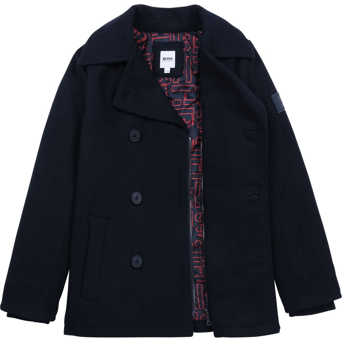 Hugo Boss Boys Navy Peacoat J26455 - NorthBoys