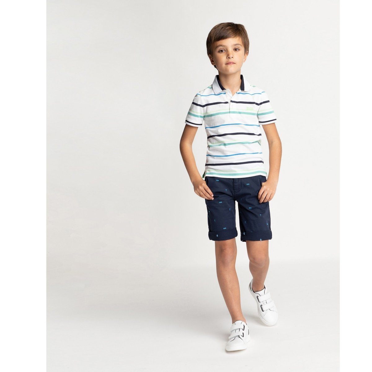 Hugo Boss Boys Short Sleeve Polo Polo Shirts Hugo Boss 