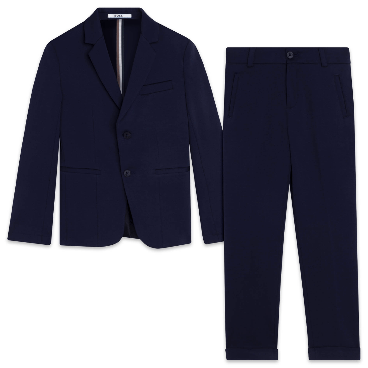 Hugo Boss Boys Slim 2 Piece Suit_Blue J28108 - 862 - NorthBoys