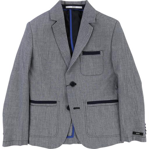 Hugo Boss Boys Slim Cotton Suit 181 Suits (Boys) Hugo Boss 