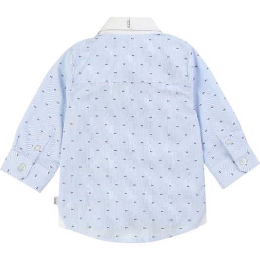 Hugo Boss Toddler Long Sleeve Dress Shirt Dress Shirts Hugo Boss 