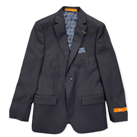 Tallia Boys Skinny Navy Suit Jacket_ RY0012
