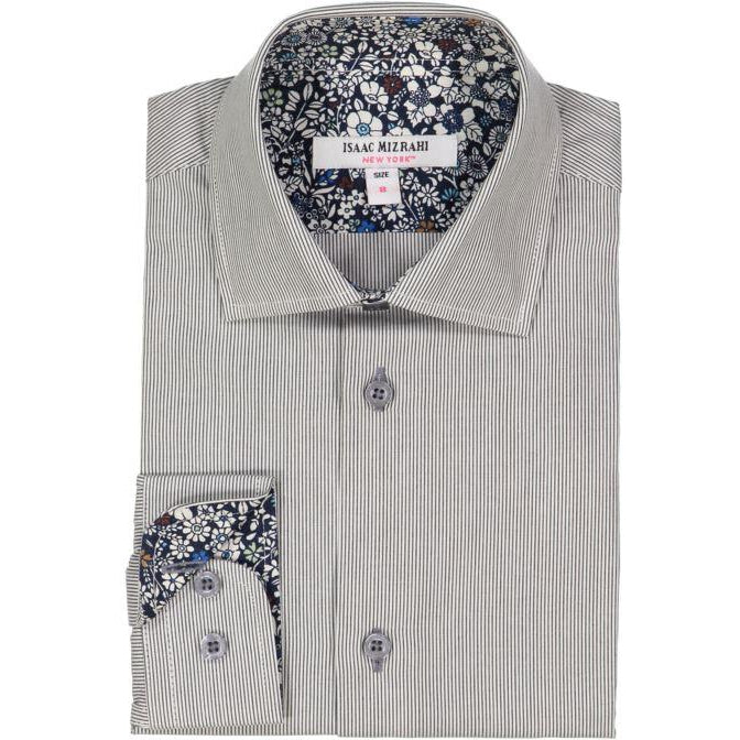 Isaac Mizrahi Boys Dress Shirt SH9438 Dress Shirts Isaac Mizrahi 