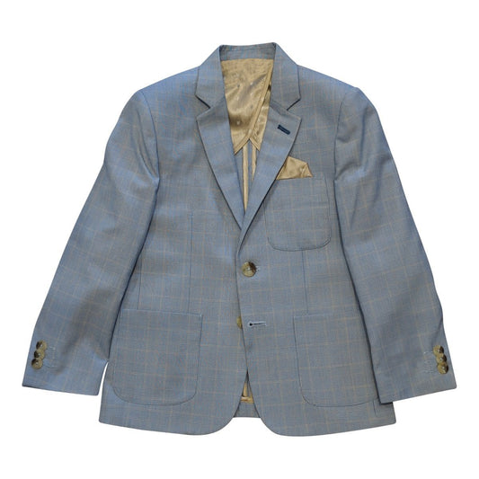 Leo & Zachary Boys Blazer Princeof Wales 181 BLZ837 Sports Jackets Leo & Zachary 