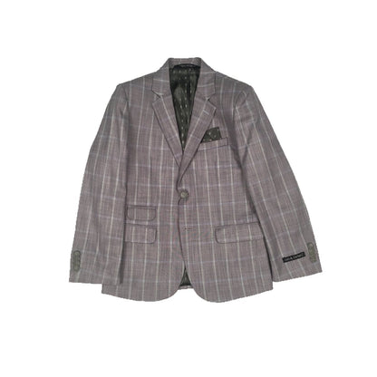Leo & Zachary Boys Slim Aqua Blazer BLZ855 Sports Jackets Leo & Zachary 