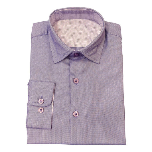 Leo & Zachary Boys Slim Shirt 182 5664 Dress Shirts Leo & Zachary Lilac 14S 