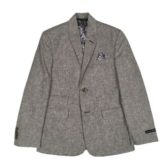 Leo & Zachary Fresco Dot Blue Blazer Sports Jackets Leo & Zachary 