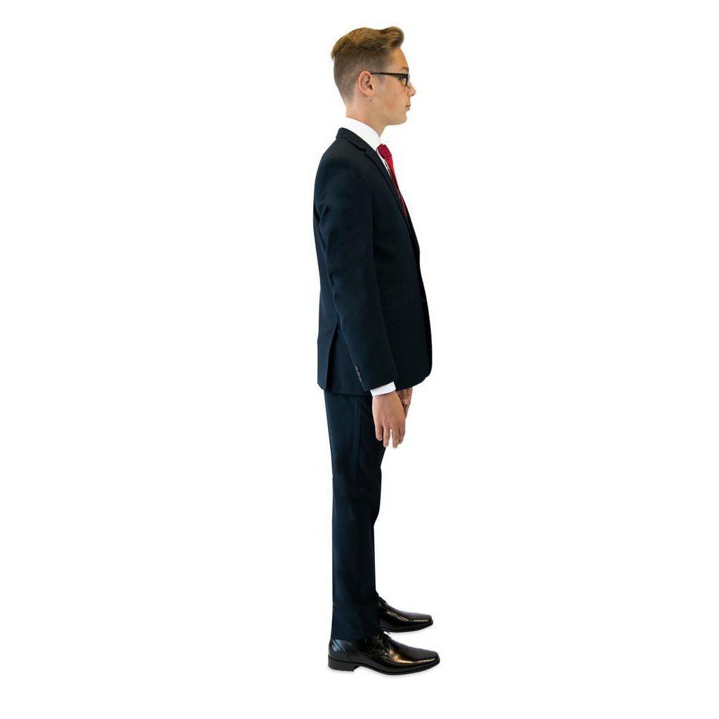 Marc New York Boys Classic Skinny Navy Suit W0011 - NorthBoys