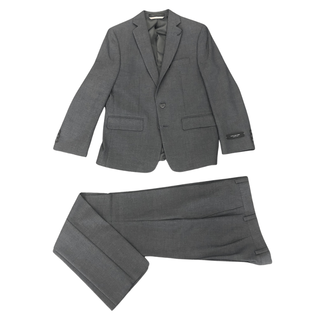Marc New York Boys Husky Medium Grey Suit WH000 - NorthBoys