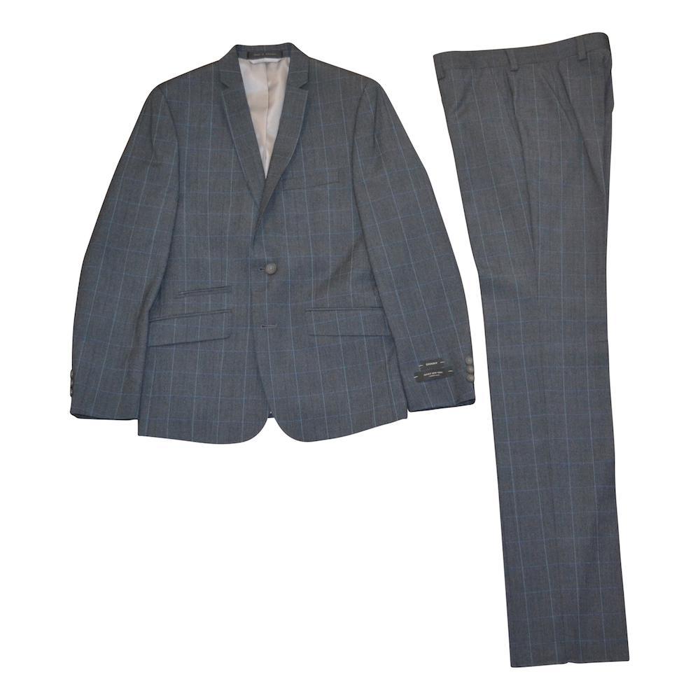Marc New York Boys Skinny Grey Suit W0215 - NorthBoys