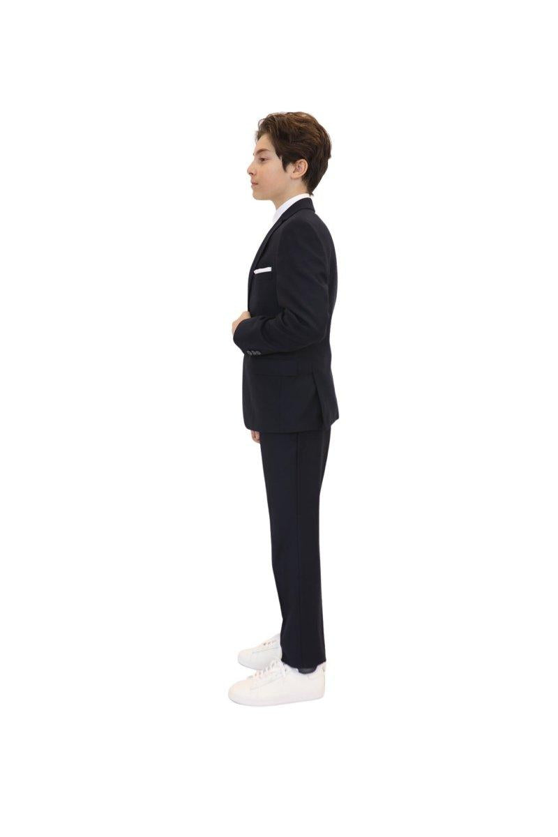 Marc New York Boys Skinny Navy Neat Suit_ W0714-NorthBoys