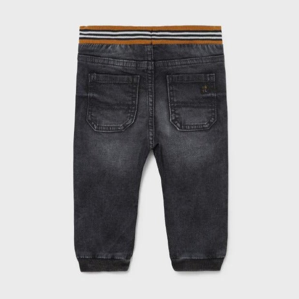 Mayoral Baby Soft Black Denim Jogger 2534 - 75 - NorthBoys