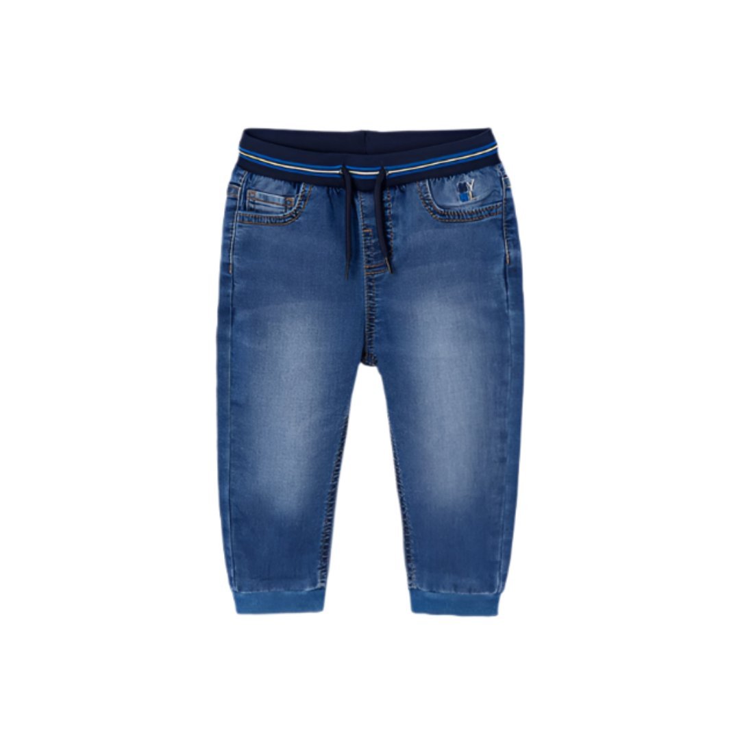 Mayoral Baby Soft Denim Joggers _Blue 2535 - 20 - NorthBoys