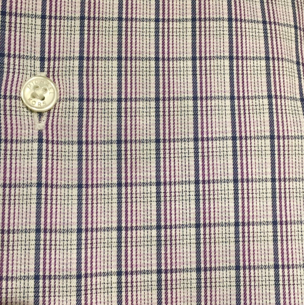 Michael Kors Boys Cotton Plaid Shirt 192 Z0308 Dress Shirts Michael Kors 