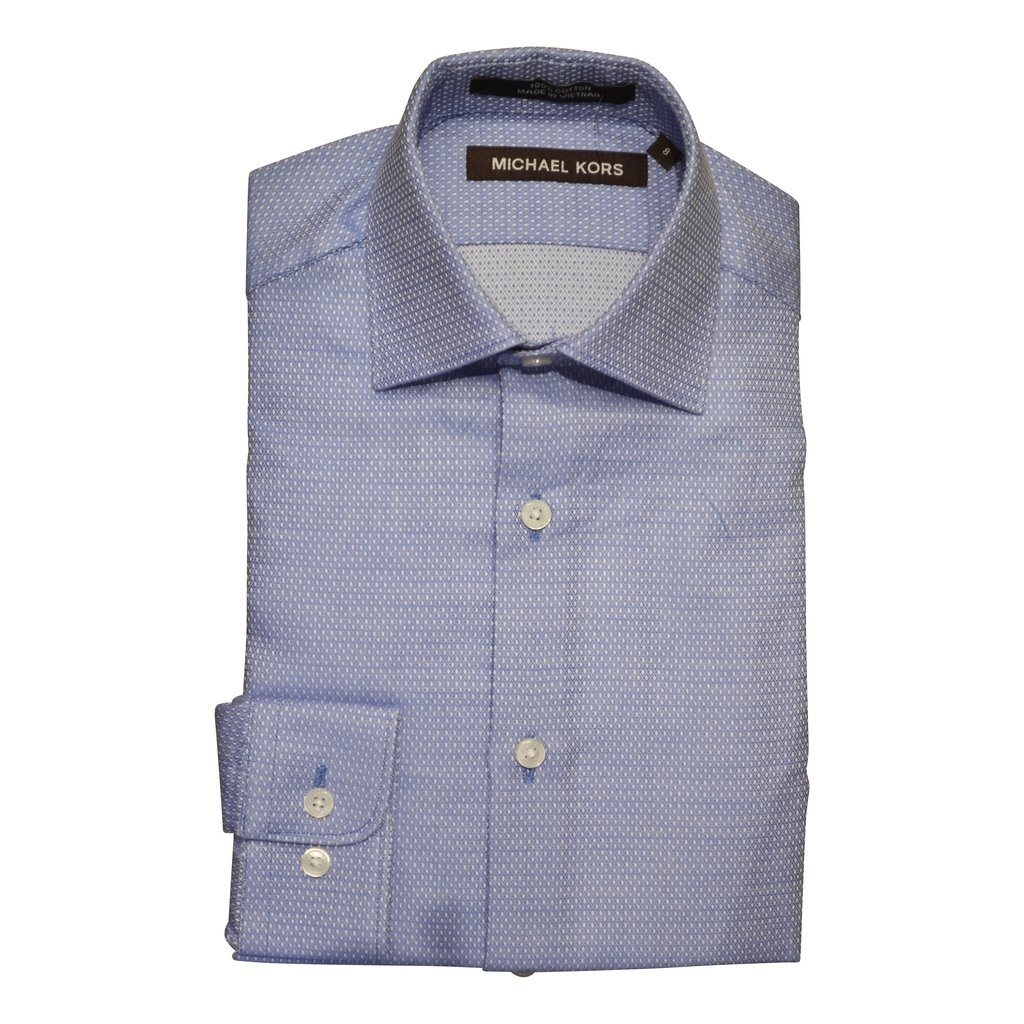 Michael Kors Boys Shirt Fancy 172 YZ0160 Dress Shirts Michael Kors 