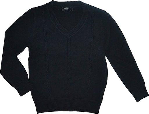 NorthBoys Sweater L/S Black or Navy 5003V Sweaters Fouger Blk 12R 