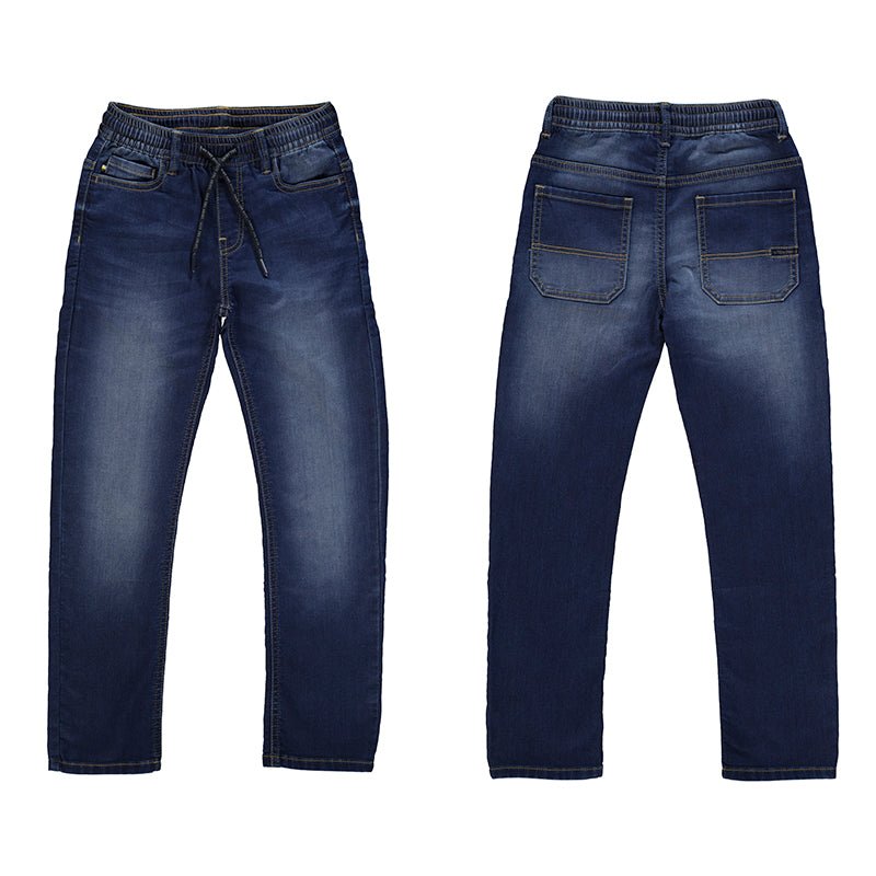 Nukutavake Boys Soft Denim Blue Jogger Jeans 7555 - 68 - NorthBoys