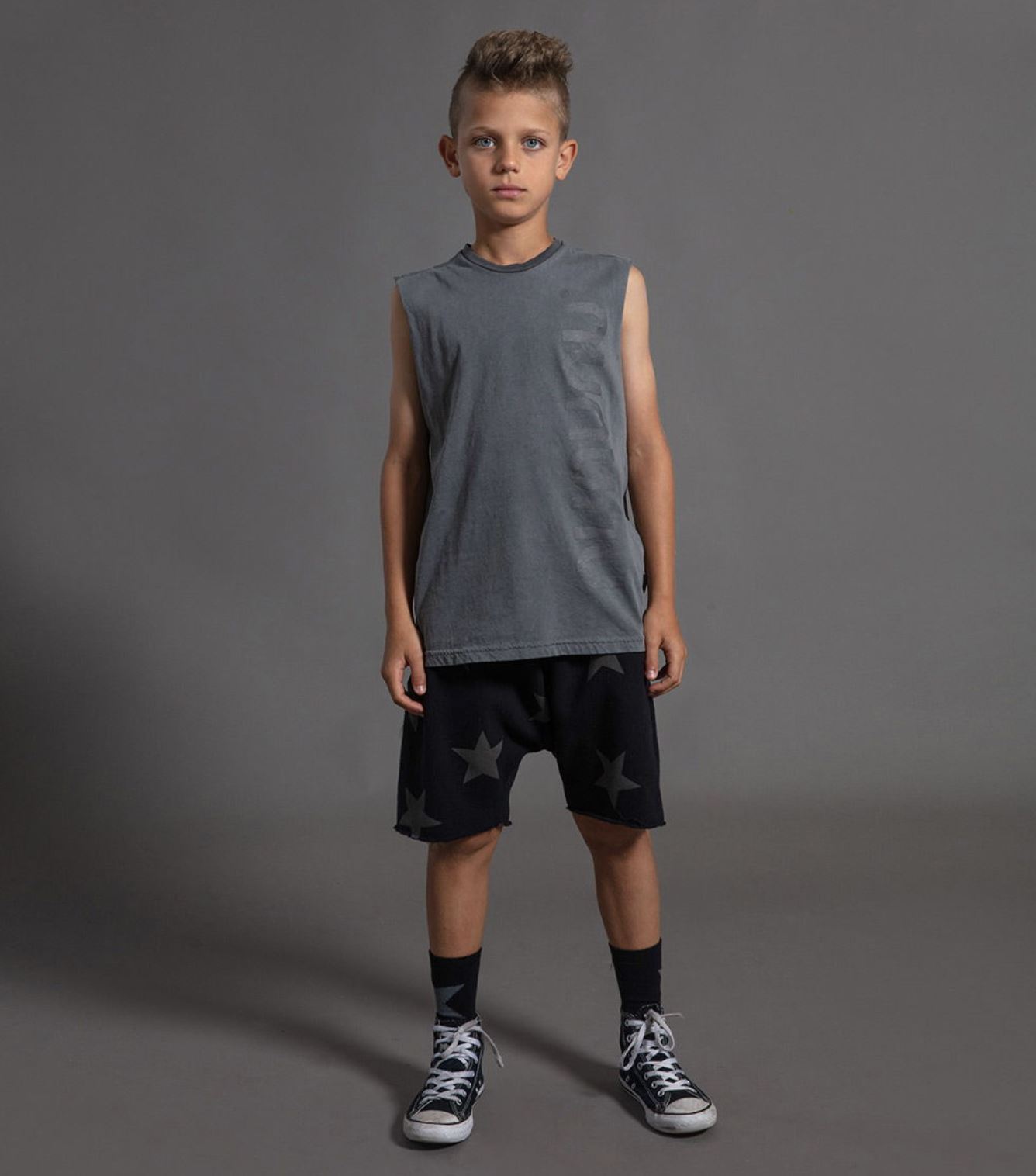 NUNUNU Rounded Star Sweatshorts Shorts Nununu 