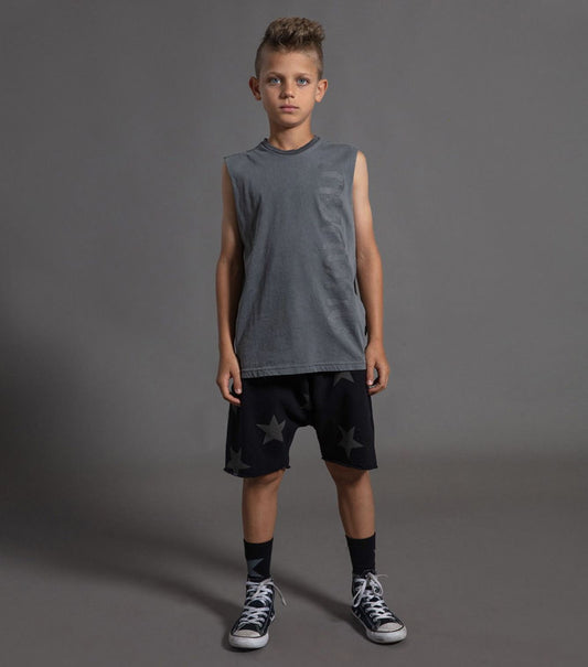 NUNUNU Rounded Star Sweatshorts Shorts Nununu 