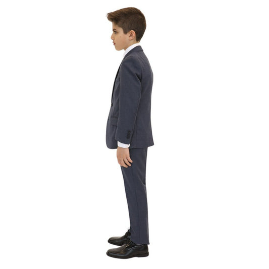 Appaman Boys 2pc Stretch Mod Crown Blue Suit