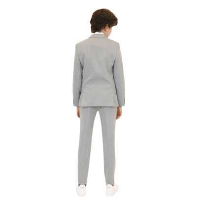 Tallia Boys Skinny Light Grey Suit CZ0050