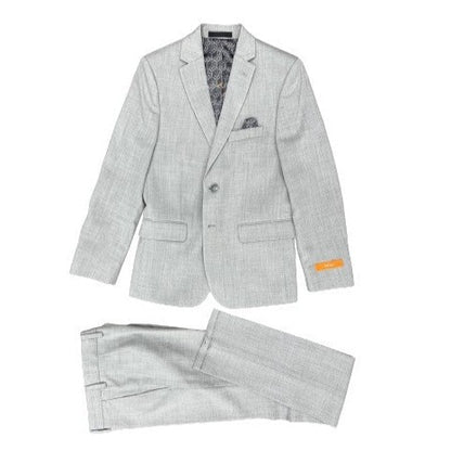 Tallia Boys Skinny Light Grey Suit CZ0050