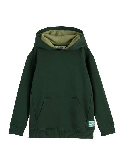 Scotch & Soda Boys Classic Hoodie _Green 167580-1214