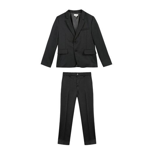 Paul Smith Jr Novel Black Wool Suit 5L39512 Suits (Boys) Paul Smith Jr Black 6 