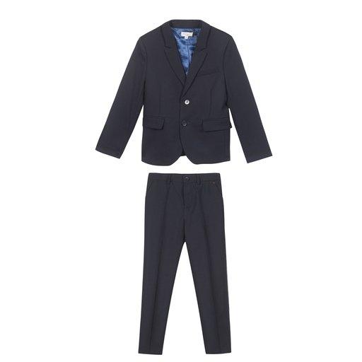 Paul Smith Jr Perfect Wool Navy Suit 181 5L39502 Suits (Boys) Paul Smith Jr Navy 14S 