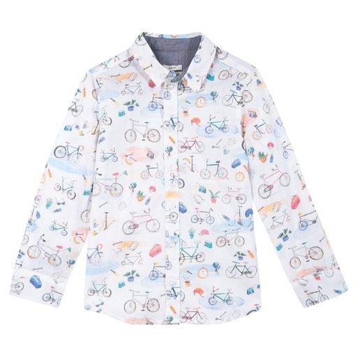 Paul Smith Jr Shirt l/s 172 5K12542 Dress Shirts Paul Smith Jr White 10R 
