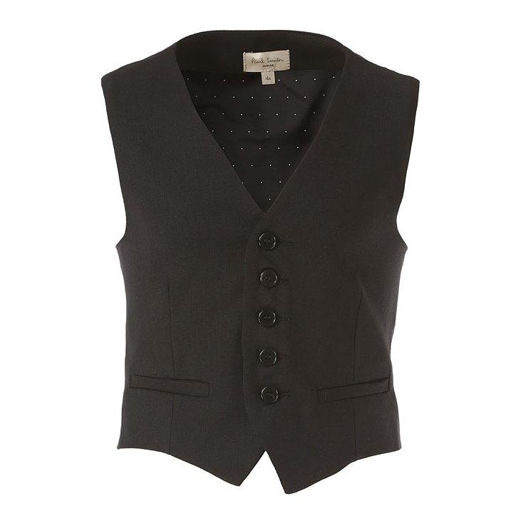 Paul Smith Jr Vest Slim Fit 171 5J16502-02 Vests Paul Smith Jr Black 13S 