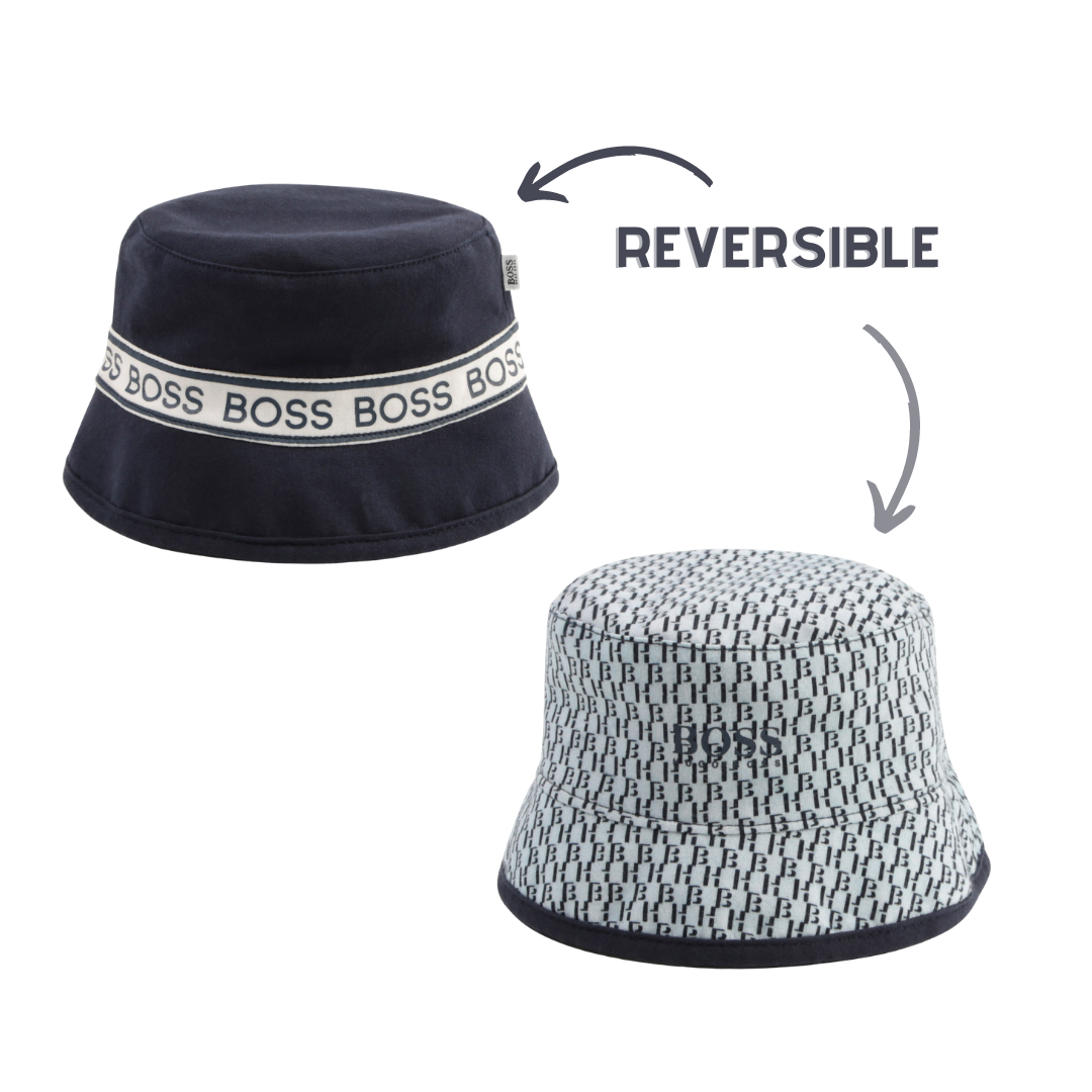 Hugo Boss Toddler Reversible Sun Hat