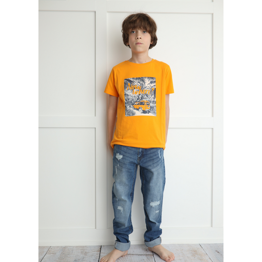Nukutavake Boys Denim Ripped Jeans