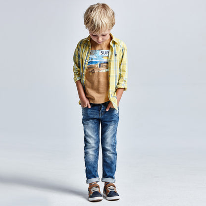 Mayoral Mini Boys Denim Medium Blue Jeans