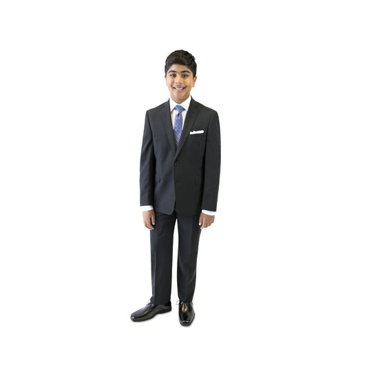 Tallia Boys Husky Navy Wool Suit DZH002 Suits (Boys) Tallia 