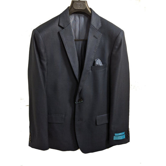 T.O. Collection Boys Husky Dark Blue Suit 410042-1H Suits (Boys) T.O. Collection 