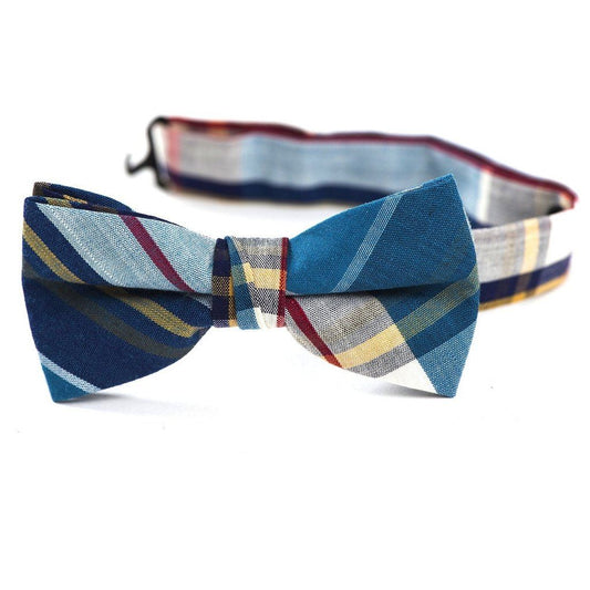 Urban Sunday Bow Tie Milan Ties Urban Sunday Navy/Teal/Red M (2-4 yrs) 